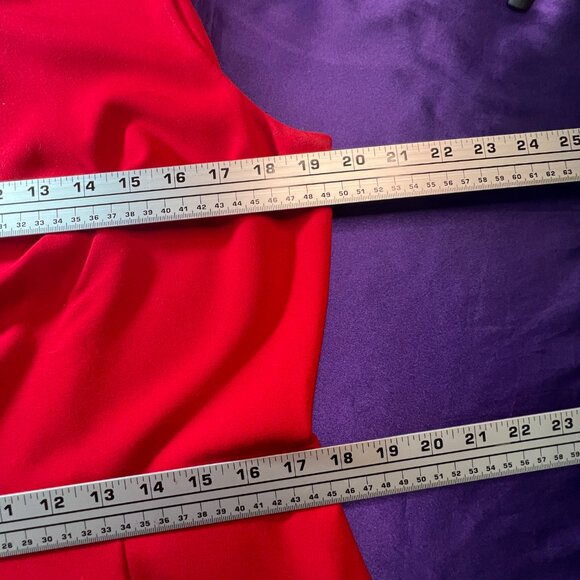 📌Calvin Klein Midi Sleeveless Fitted Dress with Keyhole and Belt - Picture 11 of 15